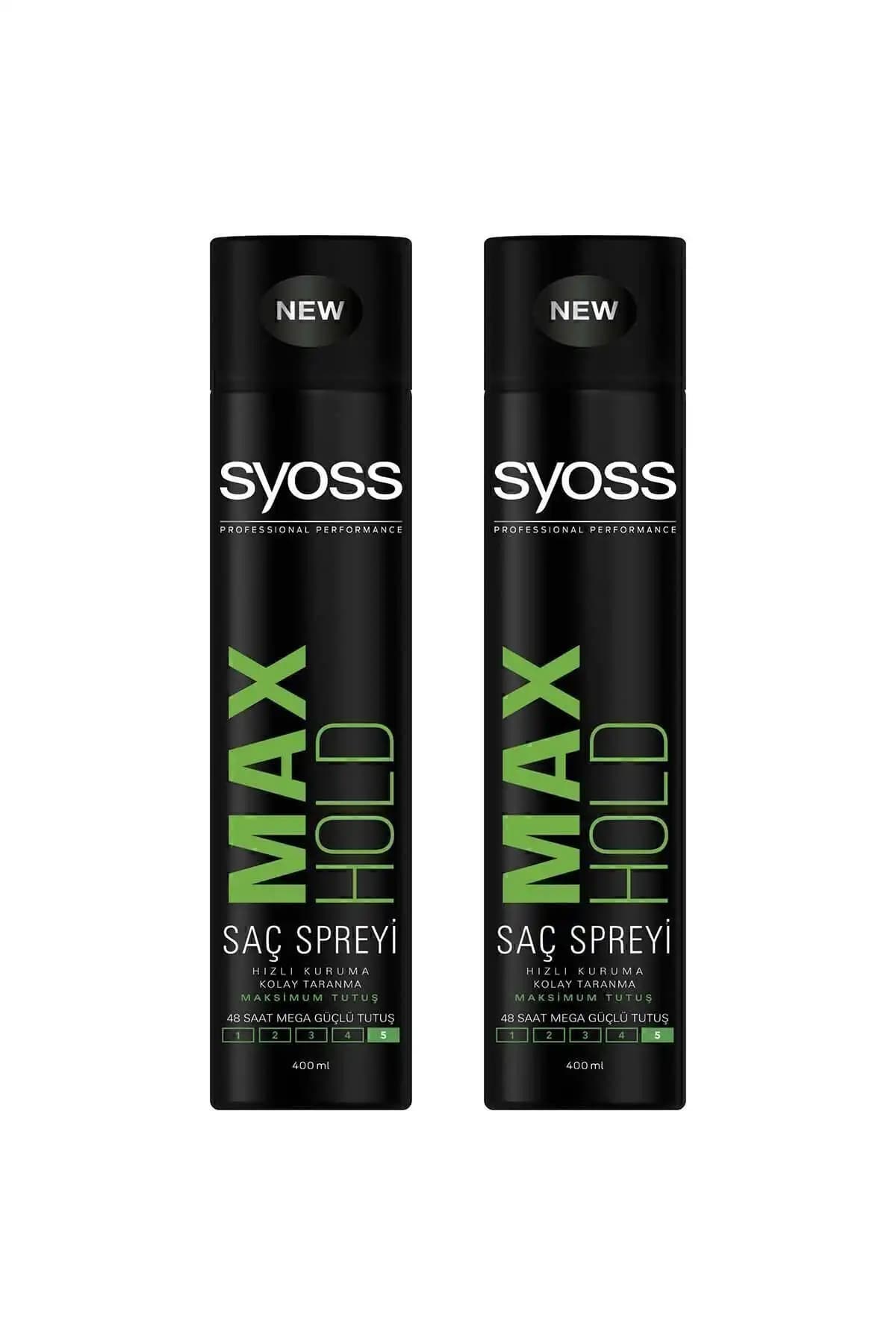 Syoss Maksimum Tutuş Sprey ve Syoss Saç Spreyi Karşılaştırması 1