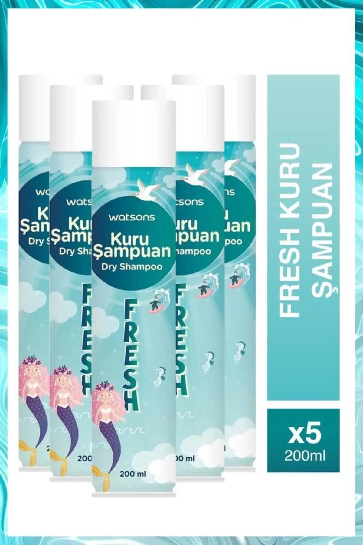 Watsons Fresh Kuru Şampuan 200 ml Farklı Paket Seçenekleri ve Kullanıcı Yorumları 2