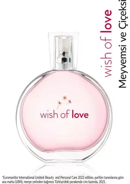 Avon Wish Of Love EDT 50 ml : Kadınlar İçin Hafif Ve Çiçeksi Bir Parfüm