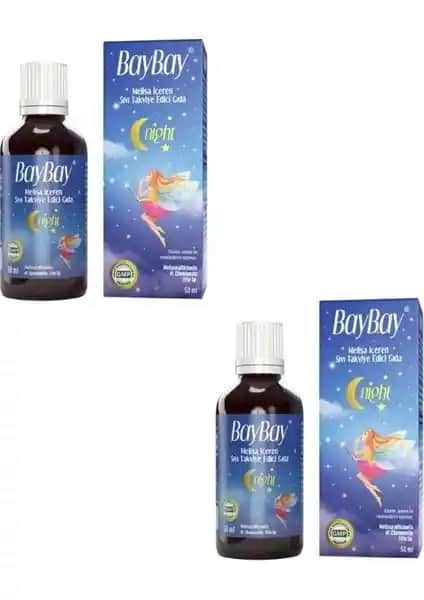 Baybay Night Damla: Çocuklar için Doğal Uyku Desteği ve Rahatlatıcı Takviye