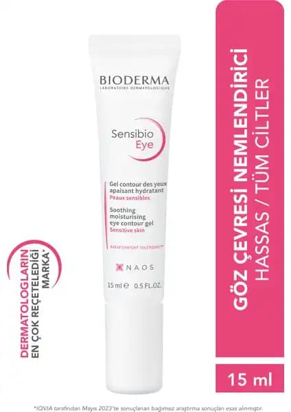 Bioderma Sensibio Göz Çevresi Jeli: Hassas Ciltler İçin Derin Nemlendirme