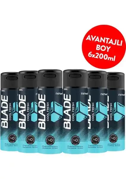 Blade Cool Fresh Erkek Deodorant: Kalıcı Ferah Bir Aromanın Avantajları ve Kullanımı