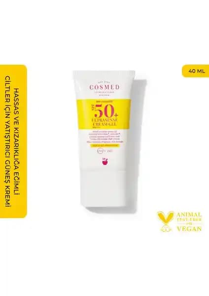 Cosmed Sun Essential Ultrases Gel SPF 50: Hassas Ciltler İçin Güneş Koruyucu