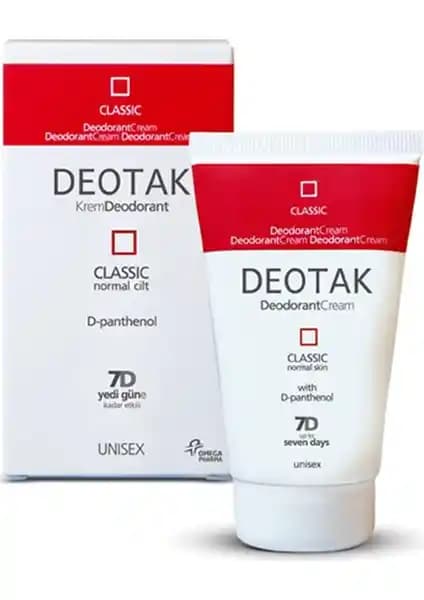 Deotak Klasik Krem Deodorant: Ter Kokusu Önlemede Etkili Çözüm İçin İnceleme
