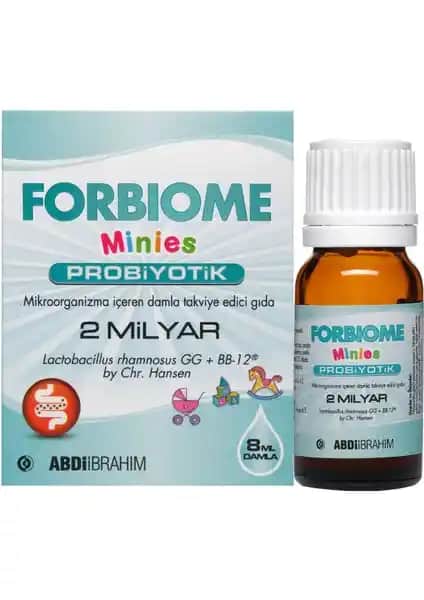 Forbiome Probiyotik Minies Damla: Çocuklar İçin Etkili Bağışıklık ve Sindirim Desteği