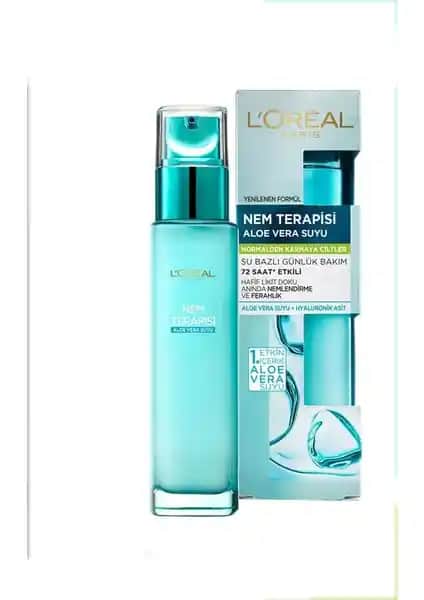 L'Oréal Paris Aloe Vera Nem Terapisi: Cilt Ferahlığı ve Derinlemesine Nem İçin İdeal Seçenek