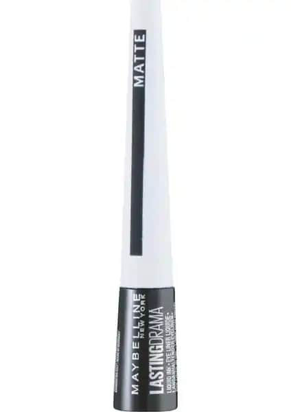 Maybelline New York Lasting Drama Mat Siyah Eyeliner ile Keskin Görünümler