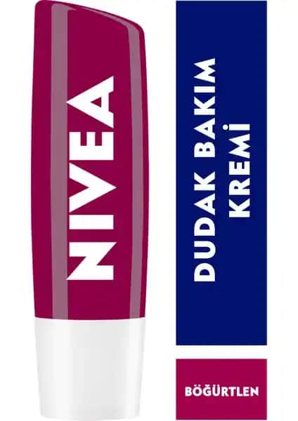 NIVEA Böğürtlen Dudak Bakım Kremi: 24 Saat Nem, Işıltı ve Doğal Güzellik