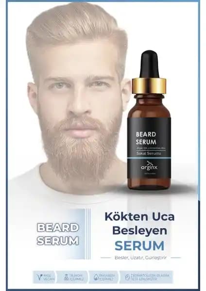 Orginx Dolgunlaştırıcı Canlandırıcı Sakal Serumu: Etkili Sakal Bakımı