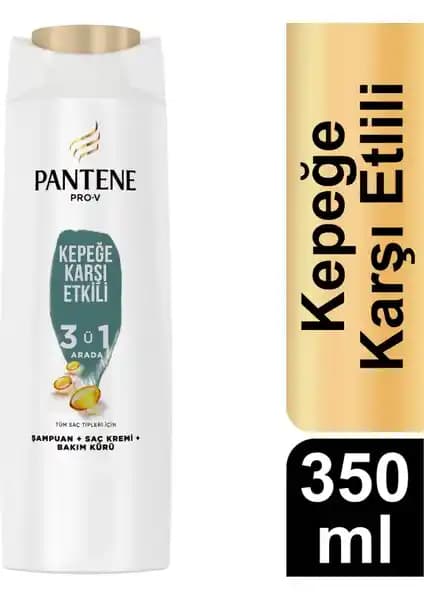 Pantene 3’ü 1 Arada Kepeğe Karşı Şampuan: Saç Bakımında Etkili Çözüm
