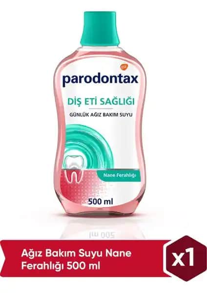 Parodontax Diş Eti Bakımı Nane Ferahlığı: Ağız Sağlığı İçin Etkili Bir Çözüm