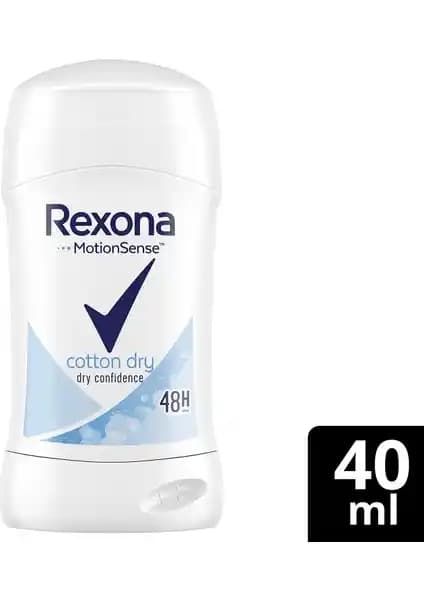 Rexona MotionSense Kadın Stick Deodorant Cotton Dry: Ferahlık ve Koruma Sunar
