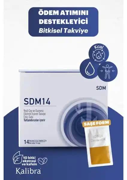 SDM14: Yeşil Çay ve Guarana İçeren Gündelik Enerji ve Kilo Kontrolü Desteği