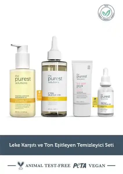 The Purest Solutions Leke Karşıtı Seti: Cildiniz İçin Etkili Çözümler Sağlayın