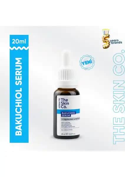 The Skin Co. Bakuchiol Bitkisel Retinol Serum ile Cilt Güzelliğinizi Artırın