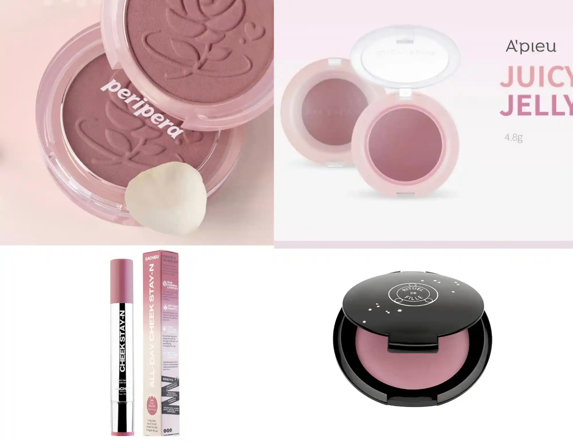 Muted Mauve Tonlarında Allıklar: Peripera ve Apieu Ürünlerinin Renk ve Alt Ton Karşılaştırması