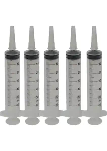 50CC Beslenme Enjektörü 25 Adet Steril Güvenilir ve Kullanımı Kolay Tıbbi Ürün