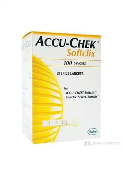 Accu-Chek Softclix Lancet Steril Iğne Seti 100 Adet Güvenli ve Hassas Parmak Delme Çözümü