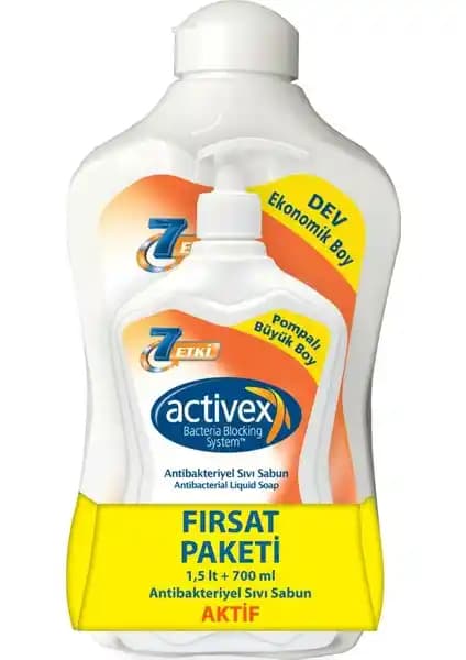 Activex Antibakteriyel Sıvı Sabun: Günlük Hijyen ve Cilt Dostu Temizlik Çözümü