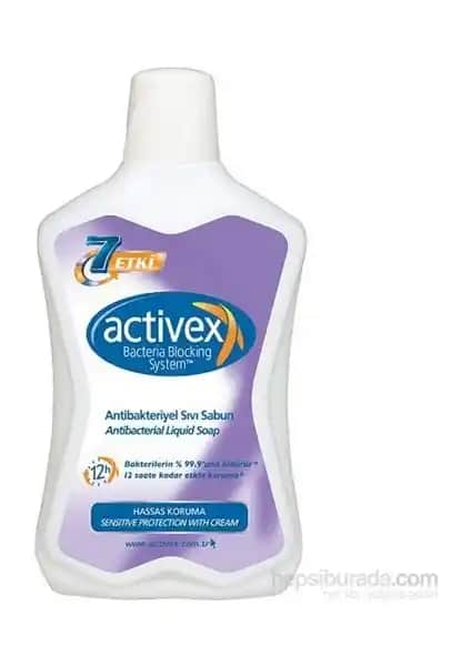 Activex Hassas Sıvı Sabun 650 Ml Güçlü ve Cilt Dostu Antibakteriyel Temizlik Ürünü