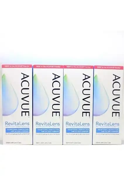Acuvue 360 ml 4'lü Lens Suyu: Güvenilir ve Uzun Süreli Lens Bakım Ürünü