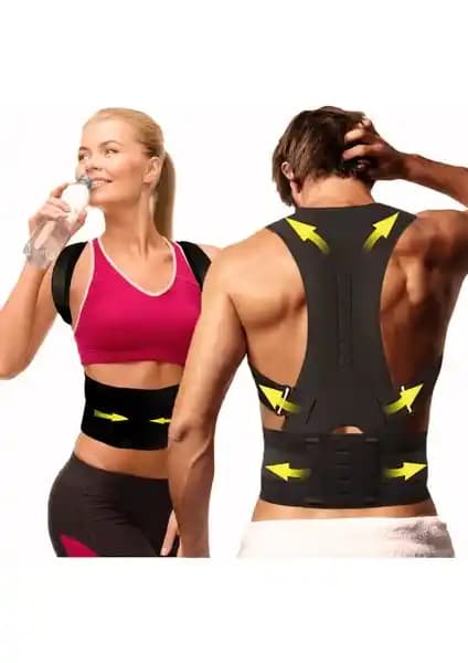 Akselife Medikal Kadın Erkek Dik Durus Korsesi: Ergonomik ve Konforlu Duruş Desteği