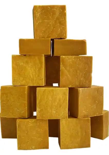 Aktarloji 1 kg Sarı Bıttım Sabunu Doğal ve El Yapımı Temizlik ve Cilt Bakım Ürünü
