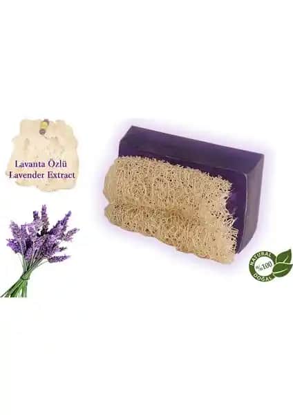 Aktürk Osmanlı Sabunu Lavantalı ve Kabak Lifi ile Doğal Cilt Bakımı İçin Uygun