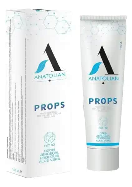 Anatolian Props Profesyonel Ağız ve Diş Bakım Macunu ile Güçlü ve Sağlıklı Gülüş