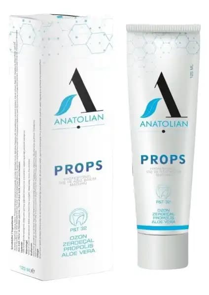 Anatolian Props Profesyonel Ağız ve Diş Bakım Macunu ile Güçlü ve Sağlıklı Gülüş
