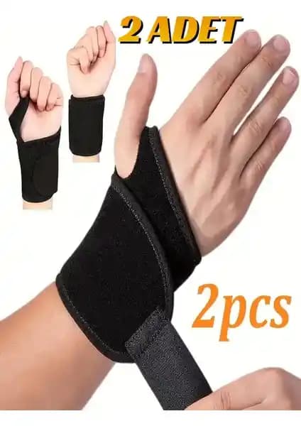 Ankaflex 2 Adet Exp Medikal Ortopedik Spor Bilekliği Bileğinize Özel Destek ve Konfor