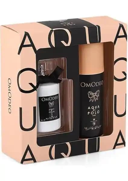 Aqua Di Polo 1987 Omodeo Kadın Parfüm ve Deodorant Seti Günlük Şıklık ve Ferahlık İçin