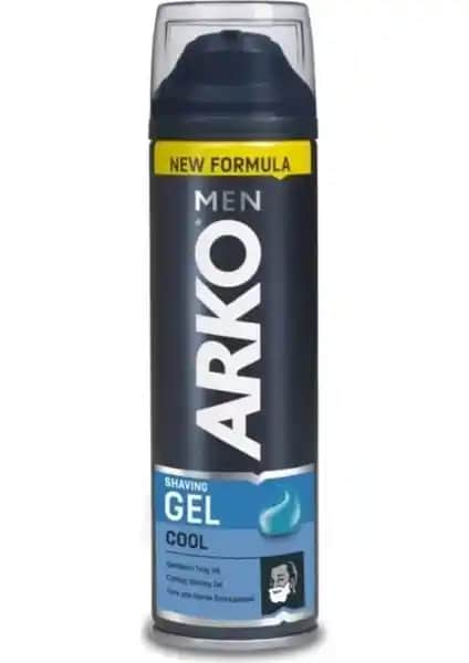 Arko Cool Tıraş Jeli 200ML: Rahat, Ferah ve Tahriş Önleyici Erkek Bakım Ürünü