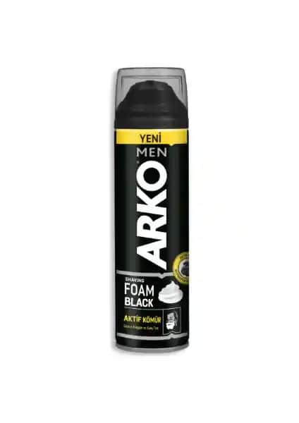 Arko Men Black Aktif Kömür Tıraş Köpüğü: Temizlik ve Konfor Sunan Erkek Bakım Ürünü
