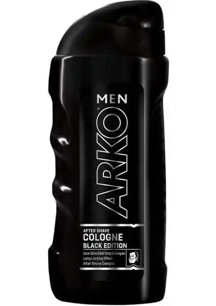 Arko Men Black Edition Traş Kolonyası 200 Ml Erkek Bakımında Modern ve Kalıcı Kokulu Tercih