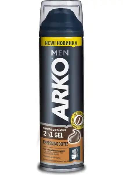 Arko Men Coffee Tıraş Jel: Enerji ve Ferahlık Sunan Günlük Bakım Ürünü