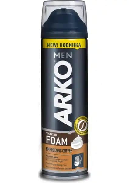 Arko Men Coffee Tıraş Köpük 200 ml: Enerji ve Ferahlık Sunan Erkek Bakım Ürünü