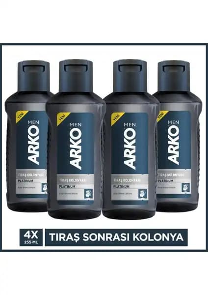 Arko Men Platinum Tıraş Sonrası Kolonya: Erkek Bakımında Güvenilir ve Ferahlatıcı Seçenek