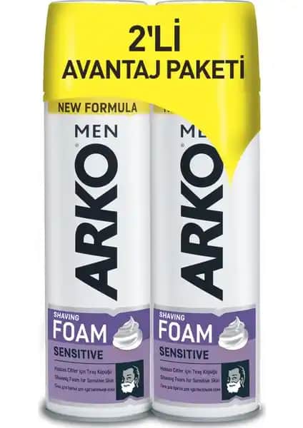 Arko Men Sensitive Tıraş Köpüğü: Hassas Ciltler İçin Güvenilir ve Konforlu Bakım Ürünü