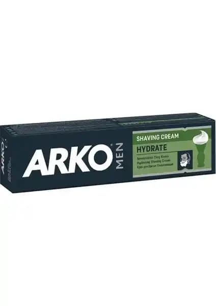 Arko Men Tıraş Kremi-Hydrate: Hassas Ciltler İçin Nemlendirici ve Rahatlatıcı Erkek Bakım Ürünü