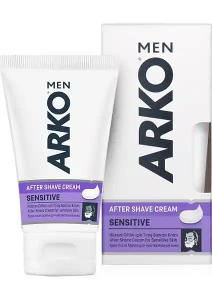 Arko Men Tıraş Sonrası Krem Sensitive Hassas Ciltler İçin Yatıştırıcı ve Nemlendirici
