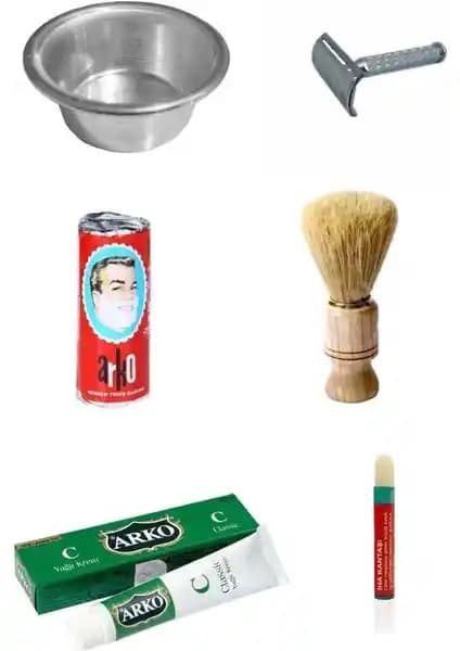 Arko Sakal Tıraş Seti: Türkiye Malı, Çok Parçalı Erkek Bakım ve Tıraş Çözümü