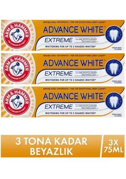 Arm & Hammer Advance White Diş Macunu Beyazlatıcı ve Güvenilir Günlük Kullanım Ürünü