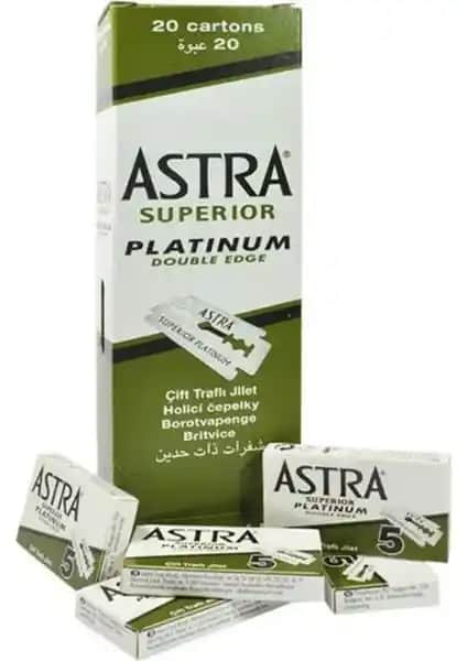 Astra Yaprak Jilet 100'lü Paket: Yüksek Performans ve Dayanıklılık Sağlayan Erkek Bakım Ürünü