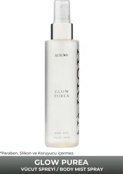 Auran Glow Purea Kadın Vücut Spreyi Doğal İçerik ve Kalıcı Ferahlık Sunar