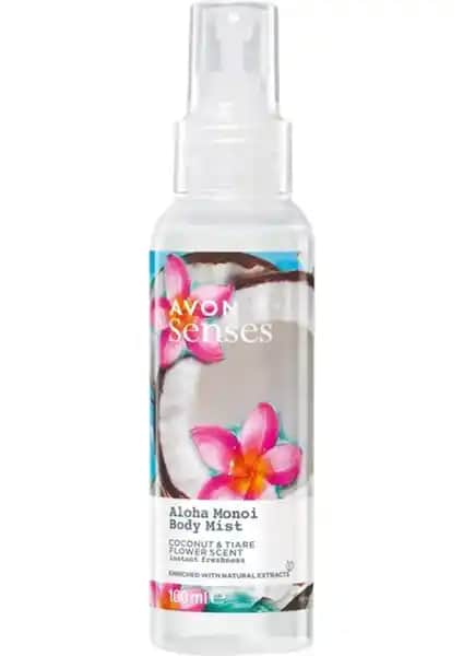 Avon Aloha Monoi Hindistan Cevizi ve Taç Çiçeği Kokulu Vücut Spreyi İncelemesi ve Özellikleri