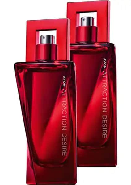 Avon Attraction Desire Kadın Parfüm Edp 50 Ml Çiftli Set Zarif ve Kalıcı Kokular