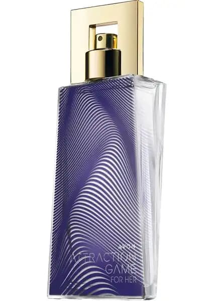 Avon Attraction Game Kadın Parfümü 50 ml Odunsu ve Baharatlı Notalarla Zarafet Sunar