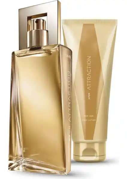 Avon Attraction Kadın Parfüm ve Vücut Losyonu Paketi: Çekicilik ve Güveni Artıran Kombinasyon