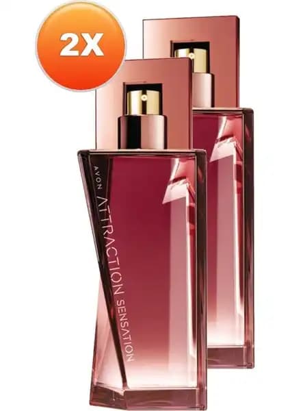 Avon Attraction Sensation Kadın Parfüm Edp 50 Ml Ikili Set Kalıcı ve Çekici Koku